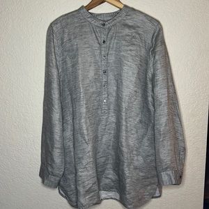 J. Jill Linen Blend Long Sleeve